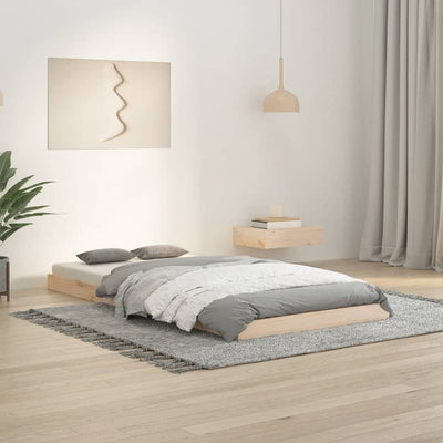 Stella Homewares Bed Frame without Mattress 90x190 cm Solid Wood Pine
