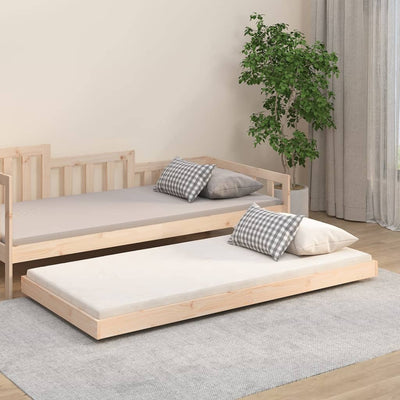 Stella Homewares Bed Frame without Mattress 90x190 cm Solid Wood Pine