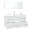 Stella Homewares Bathroom Furniture Set White Engineered Wood