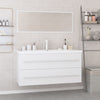 Stella Homewares Bathroom Furniture Set White Engineered Wood