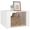 Stella Homewares Bedside Table White 57x55x36 cm Engineered Wood