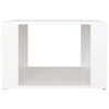 Stella Homewares Bedside Table White 57x55x36 cm Engineered Wood