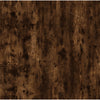 Stella Homewares Bedside Table Smoked Oak 57x55x36 cm Engineered Wood