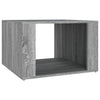 Stella Homewares Bedside Table Grey Sonoma 57x55x36 cm Engineered Wood