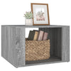 Stella Homewares Bedside Table Grey Sonoma 57x55x36 cm Engineered Wood