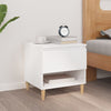 Stella Homewares Bedside Table White 50x46x50 cm Engineered Wood