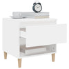 Stella Homewares Bedside Tables 2 pcs White 50x46x50 cm Engineered Wood