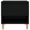 Stella Homewares Bedside Tables 2 pcs Black 50x46x50 cm Engineered Wood