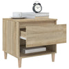 Stella Homewares Bedside Tables 2 pcs Sonoma Oak 50x46x50 cm Engineered Wood