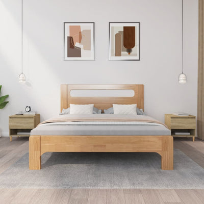Stella Homewares Bedside Tables 2 pcs Sonoma Oak 50x46x50 cm Engineered Wood