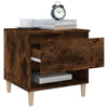 Stella Homewares Bedside Tables 2 pcs Smoked Oak 50x46x50 cm Engineered Wood