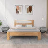 Stella Homewares Bedside Tables 2 pcs Grey Sonoma 50x46x50 cm Engineered Wood