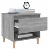 Stella Homewares Bedside Tables 2 pcs Grey Sonoma 50x46x50 cm Engineered Wood