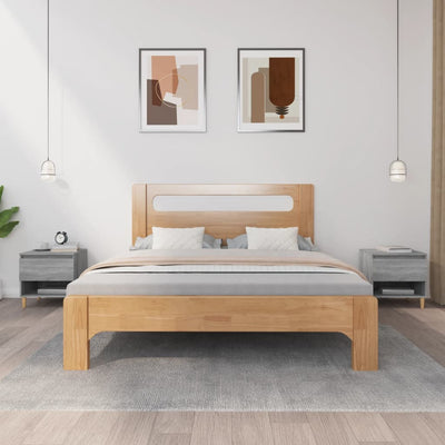 Stella Homewares Bedside Tables 2 pcs Grey Sonoma 50x46x50 cm Engineered Wood