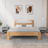 Stella Homewares Bedside Tables 2 pcs Grey Sonoma 50x46x50 cm Engineered Wood