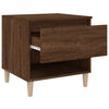 Stella Homewares Bedside Tables 2 pcs Brown Oak 50x46x50 cm Engineered Wood