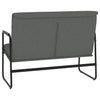 Stella Homewares Bench Dark Grey 100x64x80 cm Fabric