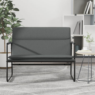 Stella Homewares Bench Dark Grey 100x64x80 cm Fabric