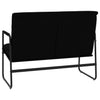 Stella Homewares Bench Black 100x64x80 cm Faux Leather