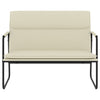 Stella Homewares Bench Cream 100x64x80 cm Faux Leather
