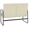 Stella Homewares Bench Cream 100x64x80 cm Faux Leather