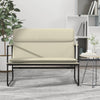 Stella Homewares Bench Cream 100x64x80 cm Faux Leather
