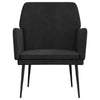 Stella Homewares Armchair Black 62x79x79 cm Velvet