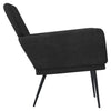 Stella Homewares Armchair Black 62x79x79 cm Velvet