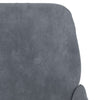 Stella Homewares Bench Dark Grey 108x79x79 cm Velvet