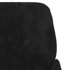Stella Homewares Bench Black 108x79x79 cm Velvet