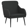 Stella Homewares Armchair Black 63x76x80 cm Faux Leather