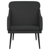 Stella Homewares Armchair Black 63x76x80 cm Faux Leather