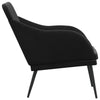 Stella Homewares Bench Black 110x76x80 cm Velvet