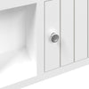 Stella Homewares Key Cabinet White 40x8.5x20 cm Engineered Wood&Steel