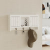 Stella Homewares Key Cabinet White 40x8.5x20 cm Engineered Wood&Steel