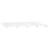 Stella Homewares Bed Frame without Mattress White 183x203 cm King Solid Wood Pine