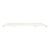 Stella Homewares Bed Frame without Mattress White 183x203 cm King Solid Wood Pine