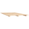 Stella Homewares Bed Frame without Mattress 135x190 cm Solid Wood Pine