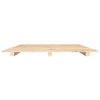 Stella Homewares Bed Frame without Mattress 135x190 cm Solid Wood Pine