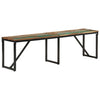 Stella Homewares Bench 160x35x46 cm Solid Wood Reclaimed