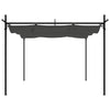 Stella Homewares Pergola with Retractable Roof Anthracite 295x292x230 cm
