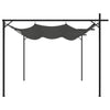 Stella Homewares Pergola with Retractable Roof Anthracite 295x292x230 cm