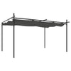 Stella Homewares Pergola with Retractable Roof Anthracite 395x292x230 cm