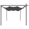 Stella Homewares Pergola with Retractable Roof Anthracite 395x292x230 cm