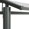 Stella Homewares BBQ Gazebo with Side Shelves Anthracite 210x114x230 cm Steel