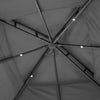 Stella Homewares Gazebo with Sidewalls Anthracite 300x300x270 cm Steel