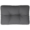 Stella Homewares Pallet Cushion Anthracite 50x40x12 cm Fabric