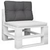 Stella Homewares Pallet Cushion Anthracite 50x40x12 cm Fabric