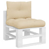 Stella Homewares Pallet Cushions 2 pcs Beige Fabric