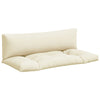 Stella Homewares Pallet Cushions 2 pcs Cream Fabric